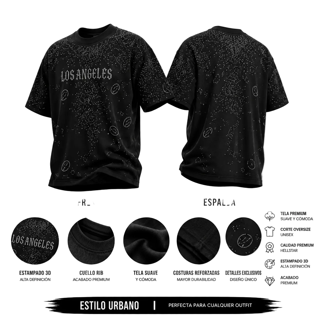 PLAYERA LOS ANGELES