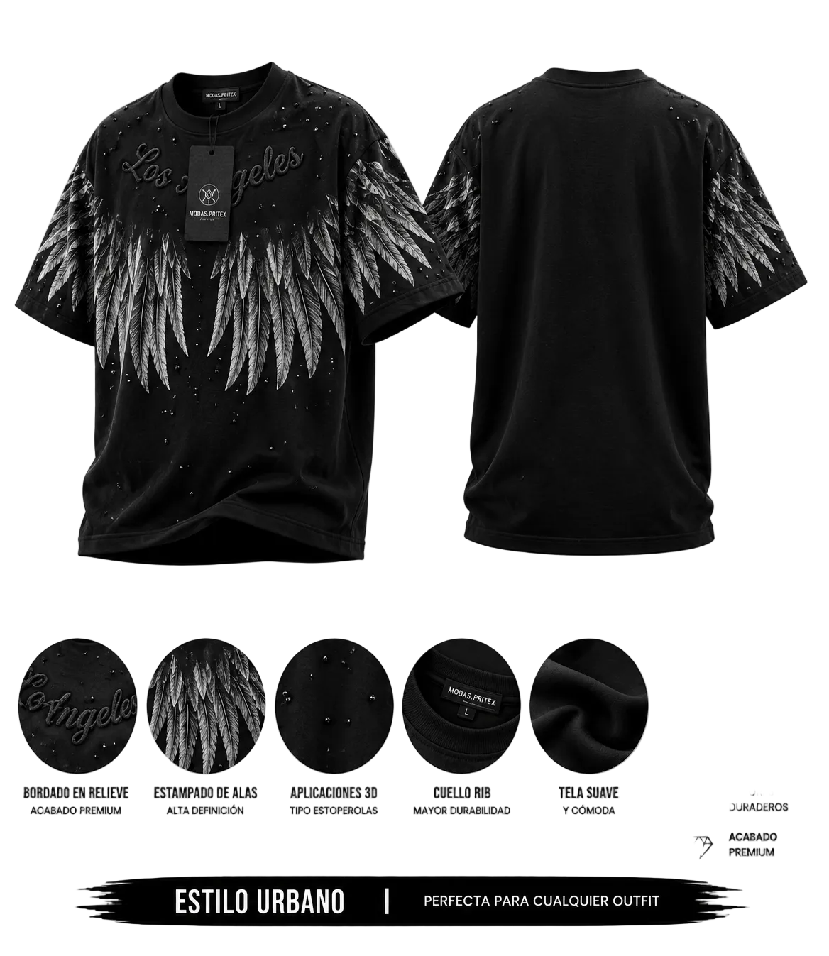 PLAYERA LOS ANGELES G5