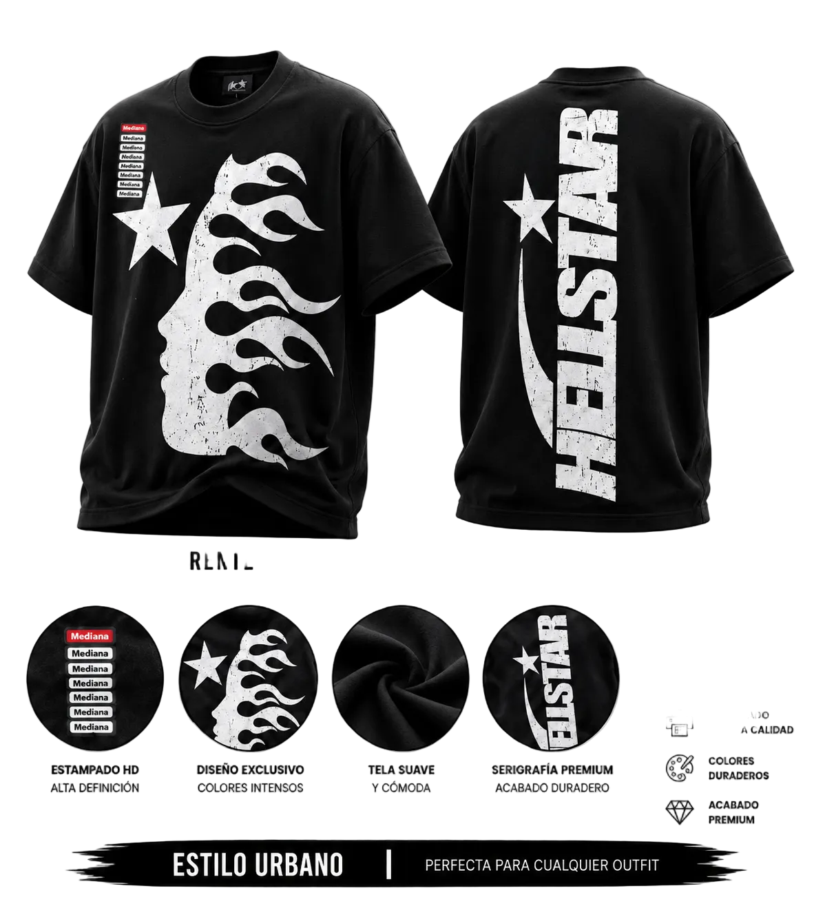PLAYERA HELLSTAR